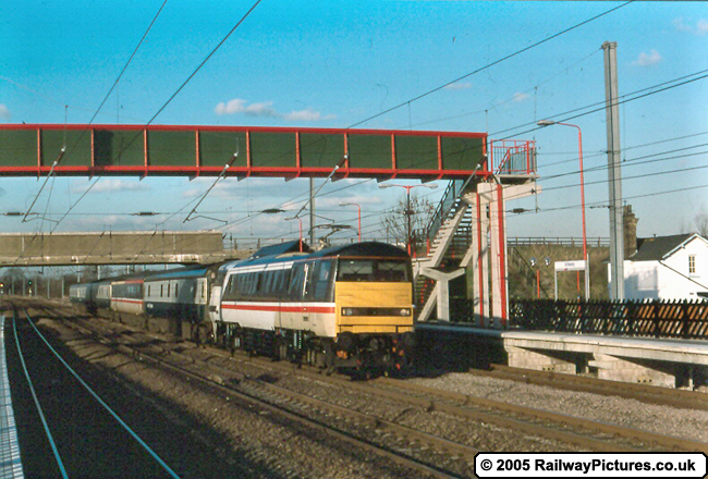 91006 at Arlesey