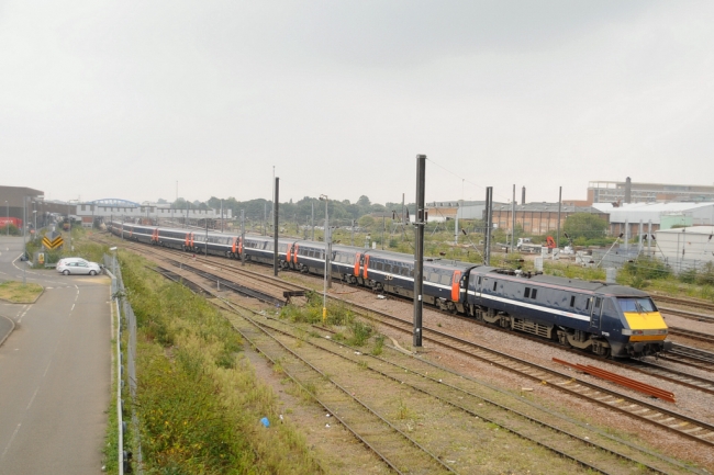 91129 at Peterborough (22/9/08)