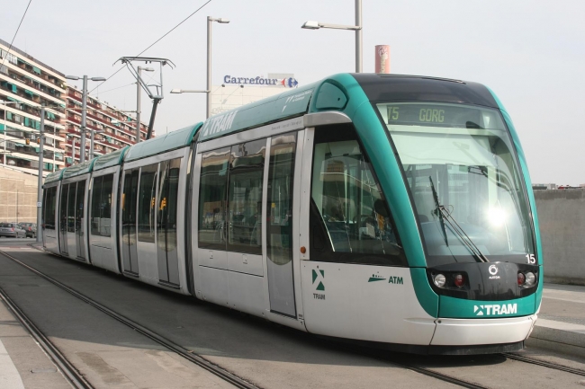 Barcelona Tram 15