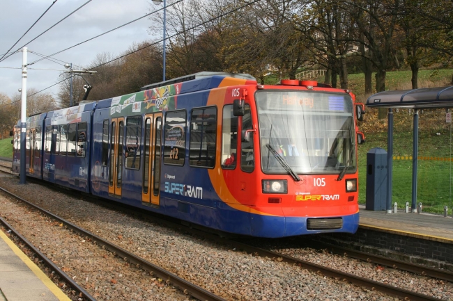 Sheffield Supertram 105