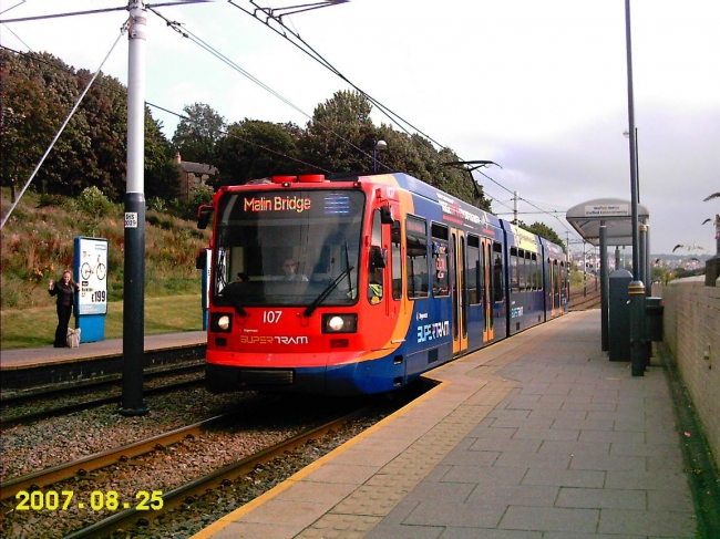 Sheffield Supertram 107