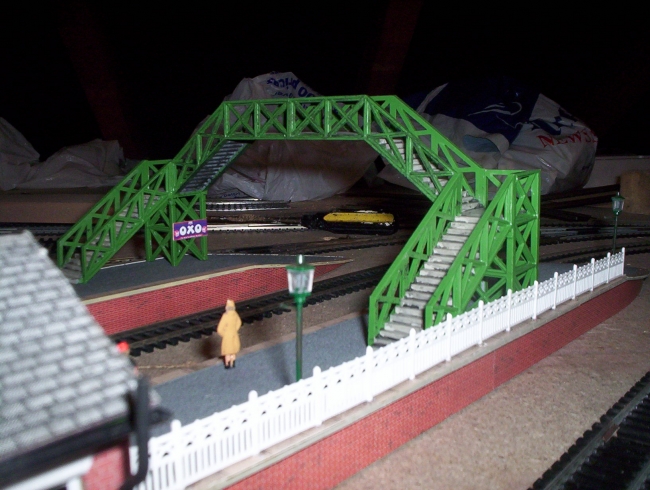 Model Railway Station Footbridge