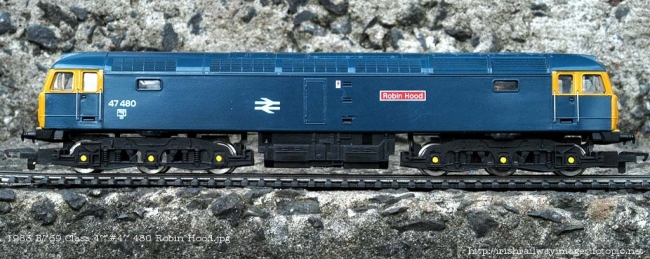 1983 R869 Class 47 #47 480 "Robin Hood"