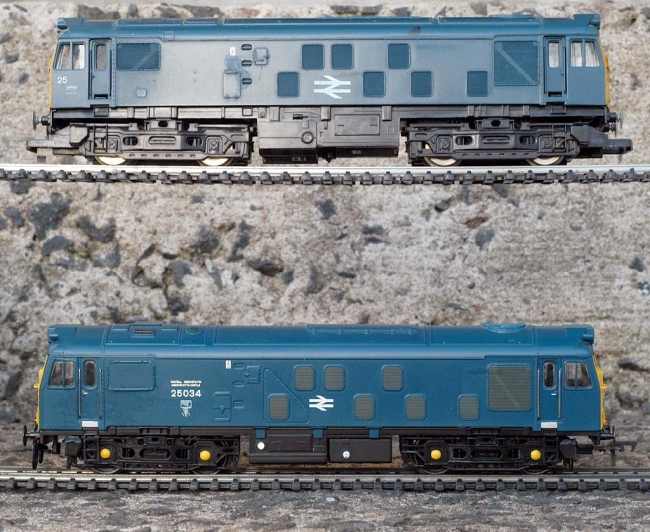 Classes 25 Bodyside Detail