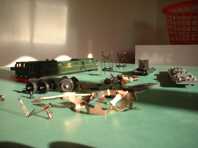 Tri-ang R.351 EM2 Electra in the Works