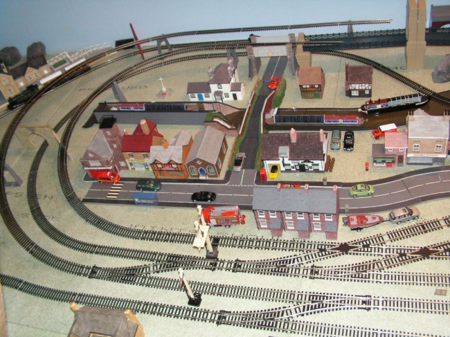 Model Railway Canal and Town