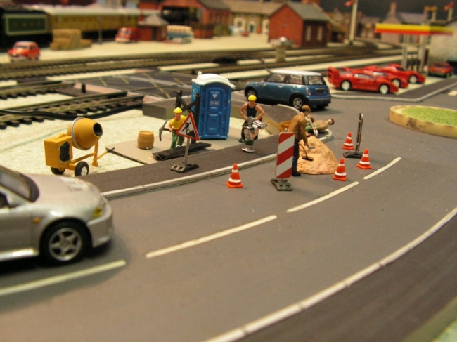 Model Railway Road Works