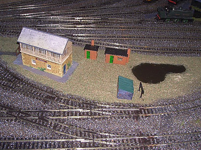 Signal Box Platelayers Huts and Pond