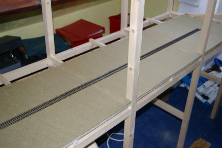 First Test Track goes in