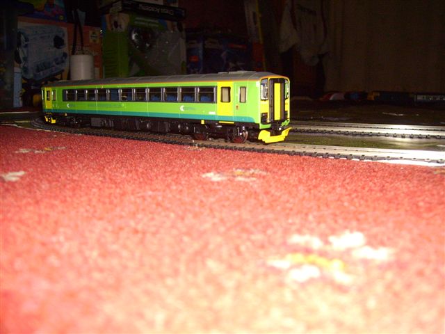 A New Train Ventures Out