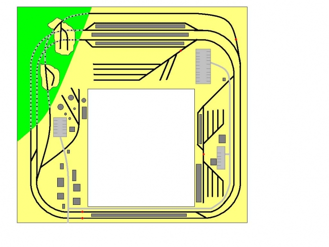 Model Railway Plan - Zanziba