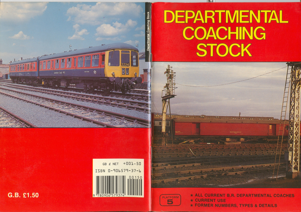 Departmental Coaching Stock Book