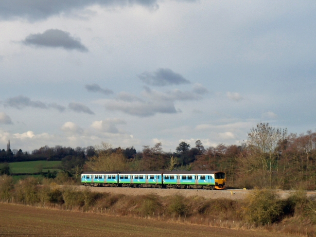 150010 at Tanworth-in-Arden (24/11/08)