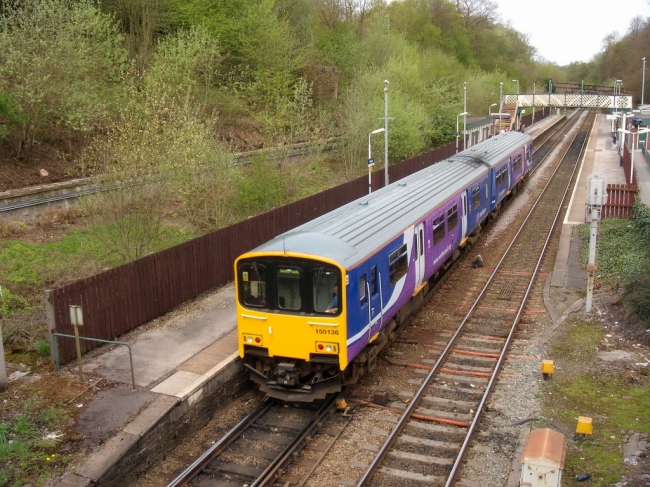 150136 at Marple (3/5/08)