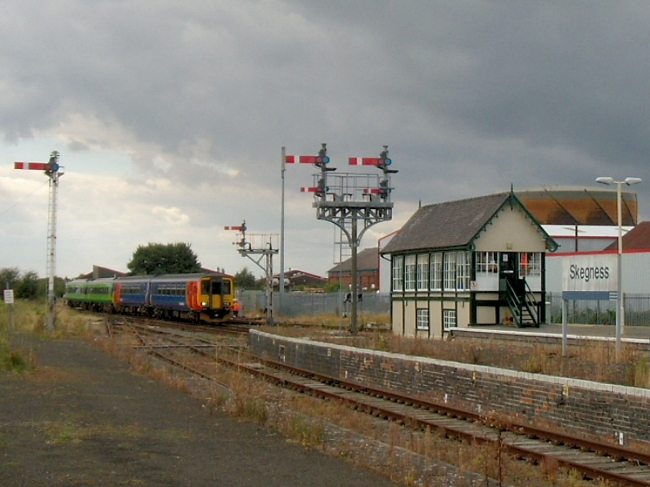 156410 and 156857 at Skegness (23/8/08)