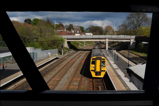 158836 and 158821 at Wellington (28/4/08)