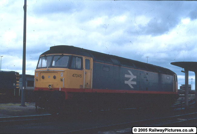 47345 in Original Railfreight Livery