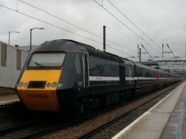 43077 at Peterborough (16/5/08)