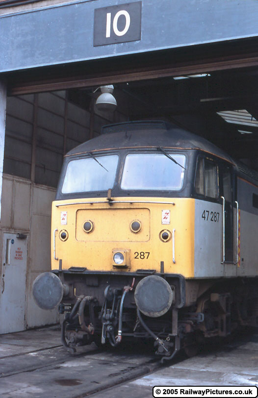 47287 in Original Railfreight Livery