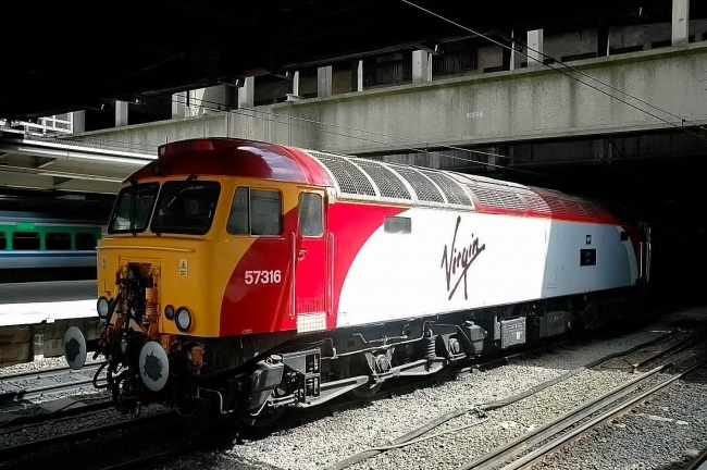 57316 at Birmingham New Street (28/7/07)