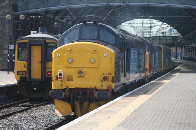 Class 37's @ Newcastle