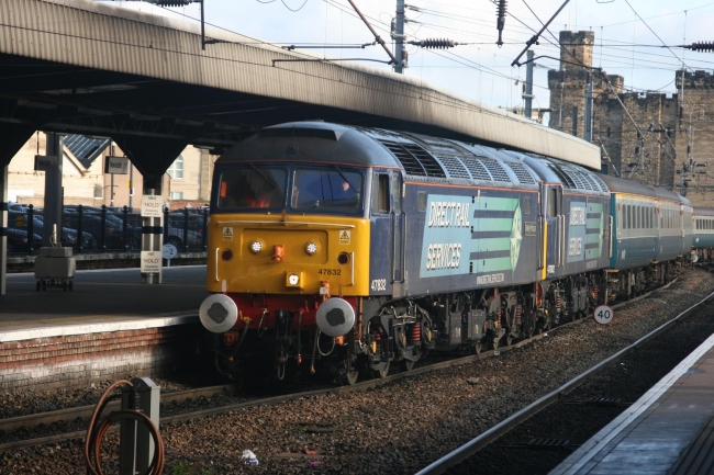 DRS Class 47's @ Newcastle