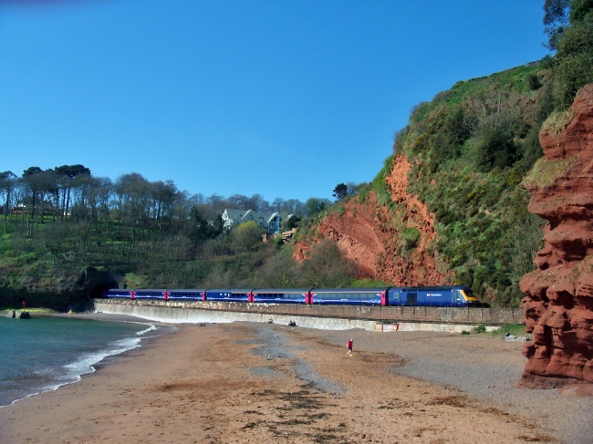 HST at Dawlish (12/4/09)