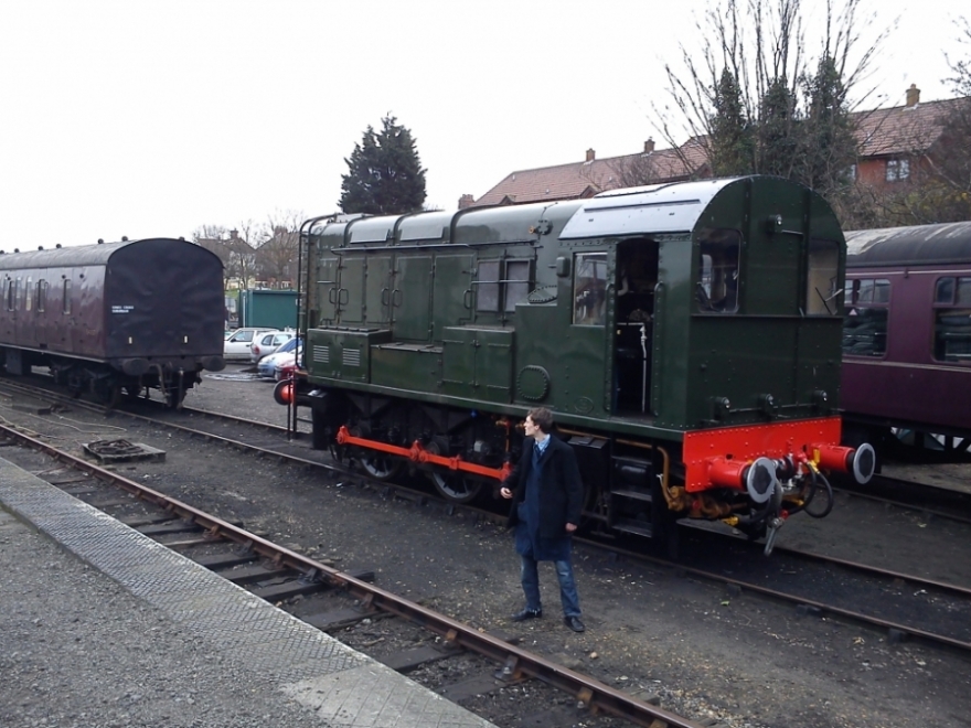 Class 08 Diesel Shunter at NNR