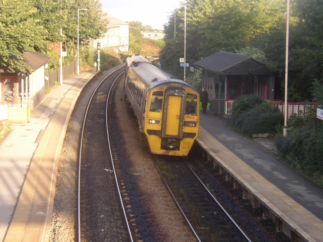 Class 158 at New Pudsey