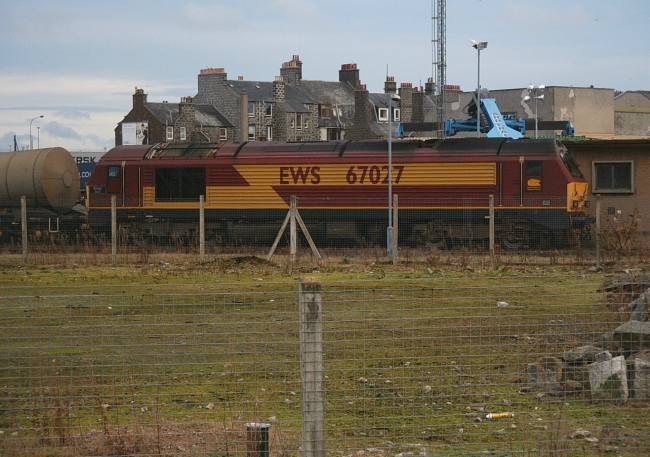 EWS 67 at Aberdeen EWS Depot