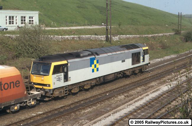 60005 at Peack Forest Quarry