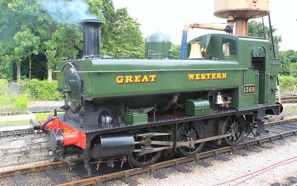 0-6-0T at Buckfastleigh