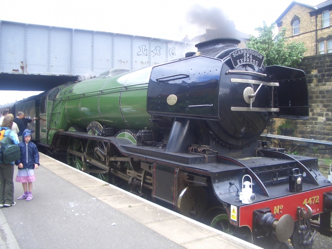 LNER A3 4472 Flying Scotsman at Scarborough
