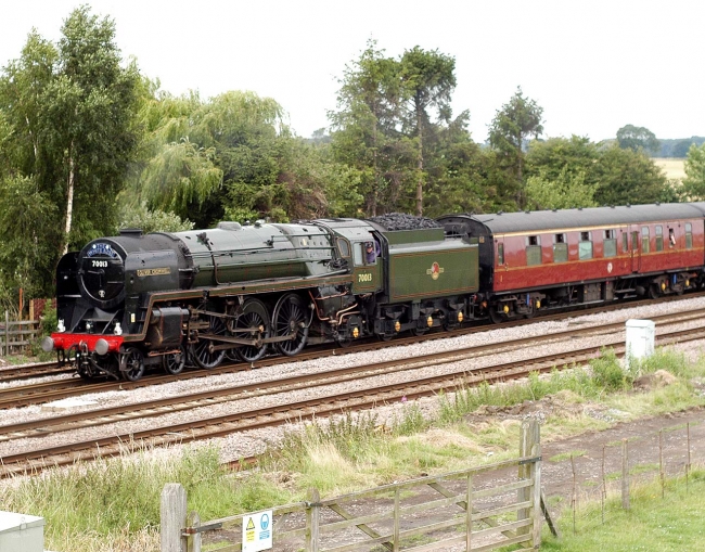 BR Class 7 70013 Oliver Cromwell