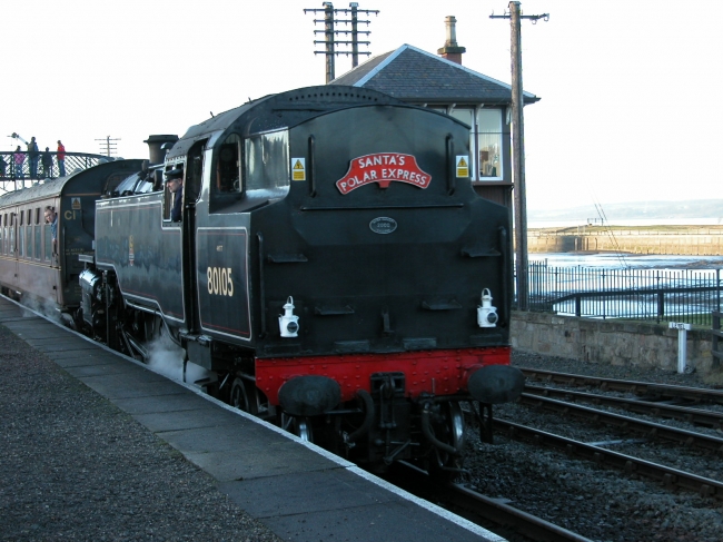 80105 Santa Express at Boness 24.12.2005