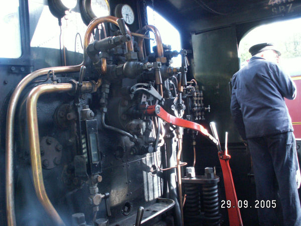 GWR 4612 Cab View