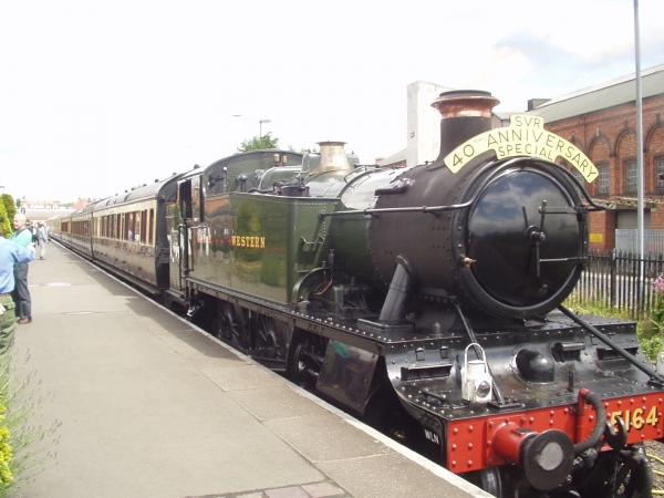 GWR Prairie tank 5164