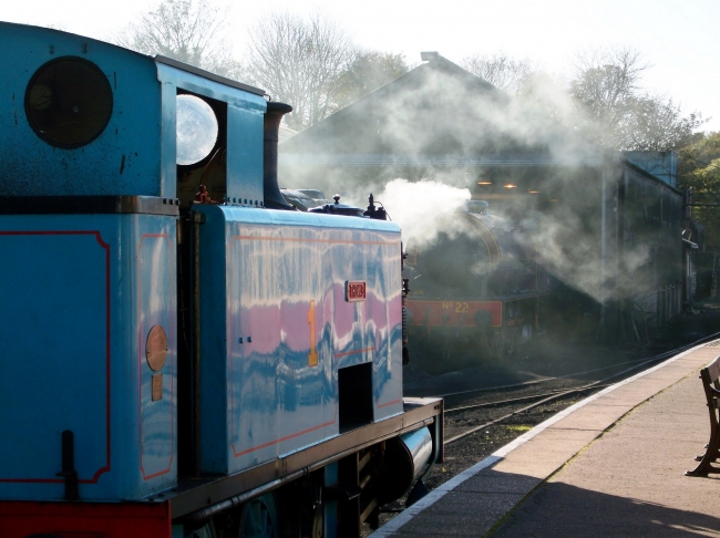 Hudswell Clarke 0-6-0T No. 1800, built in 1947