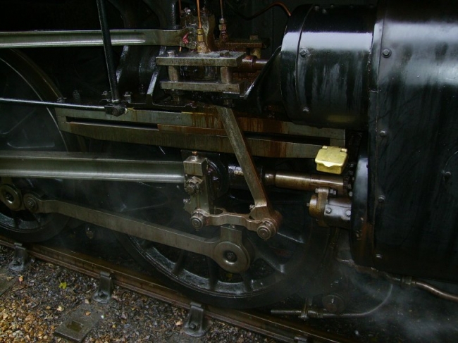 Valve gear on 92203