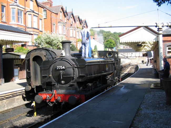 7754 at Llangollen