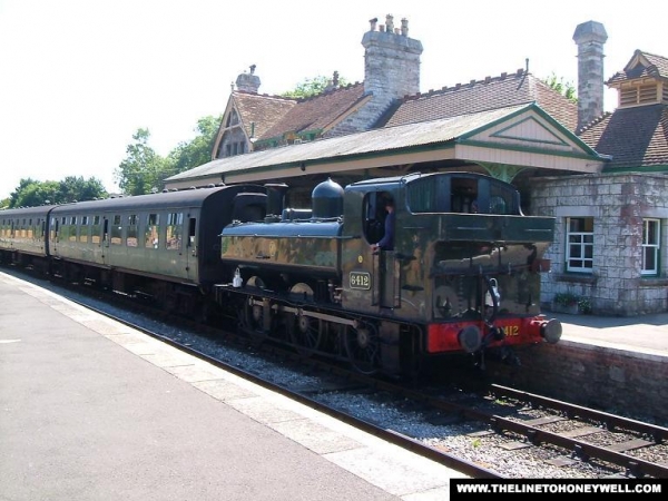 Pannier at Corfe Castle 1