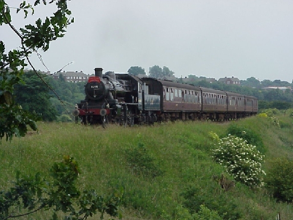ELR Ivatt climbing Burrs from Bury