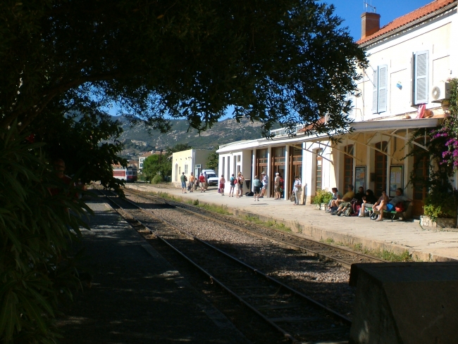 Station at Calvi.