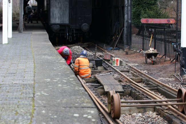 Repairing track