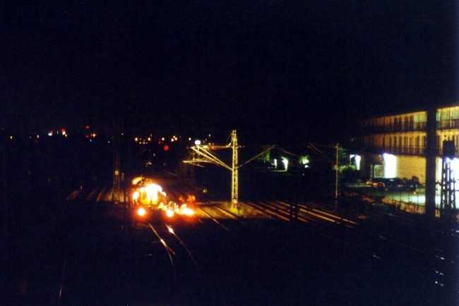 Deep night rail repair