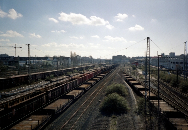 Fright yard in Düsseldorf-Derendorf