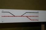 Route indicator on trunking Route indicator on trunking