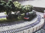 Flying Scotsman and copse
