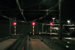 Depot and loop at night
