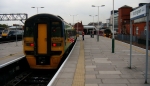 158857, 158799 and 222001 at Nottingham (12/10/07)